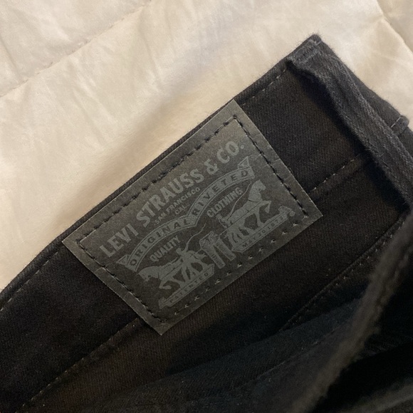 LEVIS 311 shaping skinny jeans BLACK SIZE 28 - Picture 5 of 5